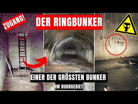 The RINBUNKER one of the LARGEST BUNKERS in the RUHR AREA from the 2nd WORLD WAR! 😱🪖