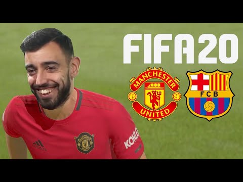 FIFA 20 ROAD TO DIVISION 1 PART 115 - MAN UTD VS BARCELONA - FIFA 20 Online Seasons Gameplay
