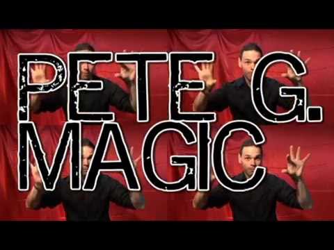 Promotional video thumbnail 1 for Pete G. Magic