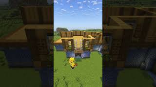 Casa grande para 3 pessoas no minecraft #minecraft #building  #minecraftbuild #minecraftbuilding