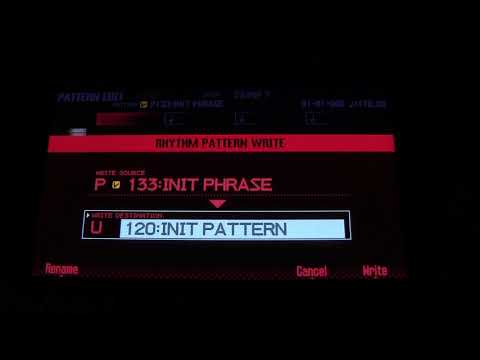 Creating Drum Patterns for Roland FA-06/07/08 synthesizer