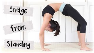 How to do a Backbend + come up from a backbend