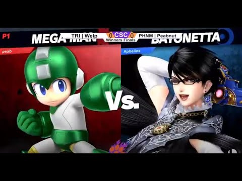 Clocktower Smash 100 - WF - PHNM | Peabnut (Mega Man) vs. TRI | Welp (Bayonetta) - SSBU