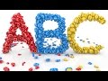 Learn ABC S With 3D Colorful Candies ABC Song For Children