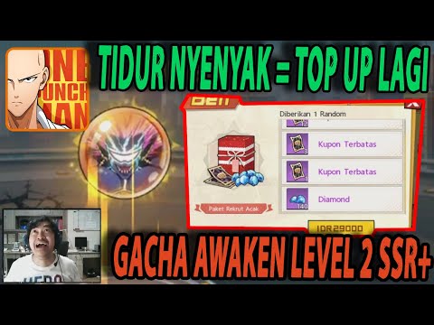🔥🔥BANGUN TIDUR KUTERUS TOP UP HARIAN UNTUK GACHA SSR+ AWAKEN LEVEL 2! - ONE PUNCH MAN:The Strongest