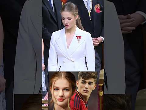 Spain Princess ki Love❤️ Story 😁 #leonor #gavi #princess #spain #viral #shorts