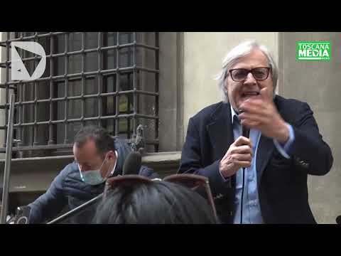 SERVIZIO - PROTESTA AMBULANTI A FIRENZE