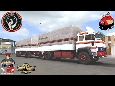 [ETS2 v1.39] Magirus-Deutz Transeuropa v2.0 + Rigid Chassi & Blumhardt Trailer