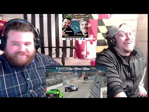 TRUCKIN' CRAZY!!! NASCAR Fans React To "Stadium Super Truck (Compilation 2021) Crash"