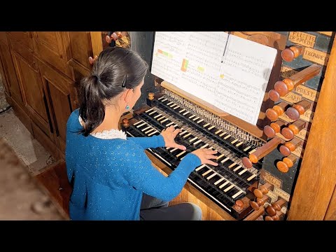 Pierre ATTAINGNANT  - 4 Danceries (Renaissance - 16th century) (Anne-Isabelle de Parcevaux, organ)