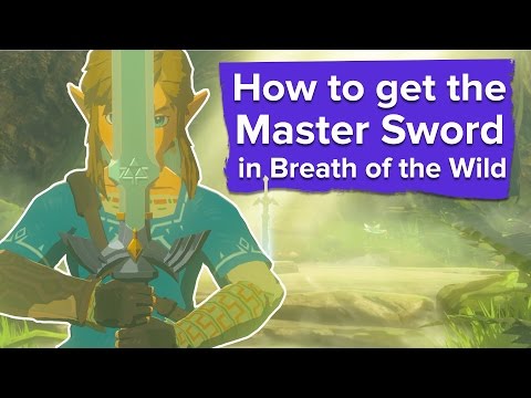 How to Get the Master Sword in Zelda Breath of the Wild
