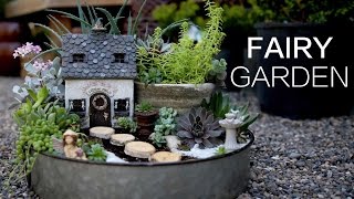 Succulent Fairy Garden