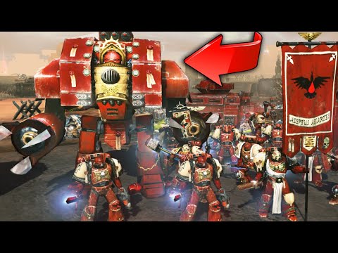 LEVIATHAN DREADNOUGHT vs Tyranids! - Astartes Mod, Warhammer 40K: Dawn of War 2: Retribution