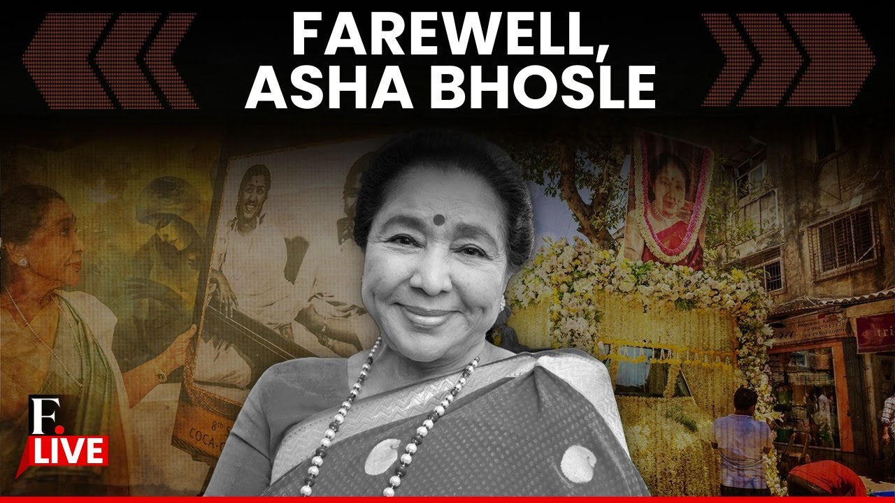 LIVE: Indian Legendary Singer Asha Bhosle's Final Rites in Mumbai | FP Video | N18G