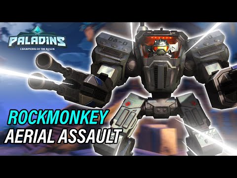 rockmonkey Ruckus Pro Competitive l GRANDMASTER l AERIAL ASSAULT l PALADINS GAMEPLAY