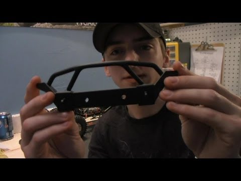 RC Overload - Axial SCX-10 Jeep Upgrade - Part 9 - RC4WD Jeep JK Rampage Recovery Bumper