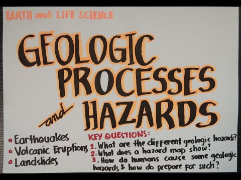 Lesson 13 - Geologic Processes and Hazards