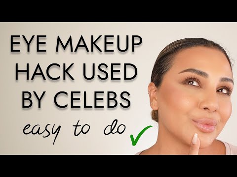 THE EYE MAKEUP HACK CELEBRITIES USE | NINA UBHI