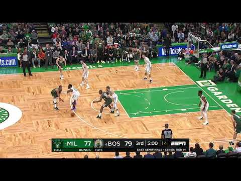Pat Connaughton All Game Actions 05/03/2019 Milwaukee Bucks vs Boston Celtics Game 3 (repost)