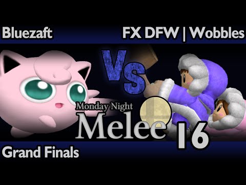 MNM 16 Melee - Bluezaft (Jigglypuff, Mario) vs FX DFW Wobbles (ICs, Mario) - Grand Finals