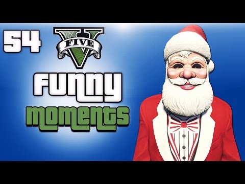GTA 5 Next Gen Funny Moments Ep. 54 (Christmas DLC, Present Trolling, Santa Delirious )