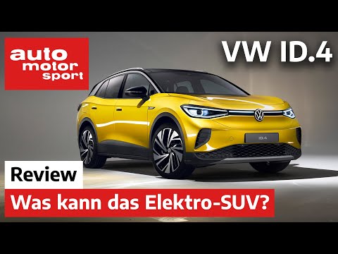 VW ID.4: Was kann das erste Elektro-SUV von Volkswagen? - Review | auto motor und sport