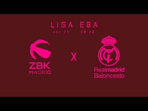 LIGA EBA 23/24 - ZENTRO BASKET MADRID vs REAL MADRID. J09. Grupo B-B.