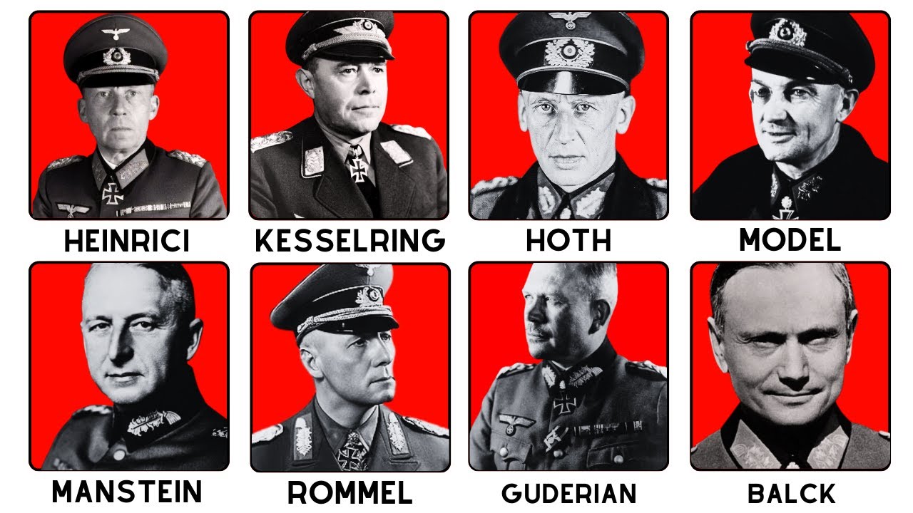 Every Feared Nazi General Explained By a German