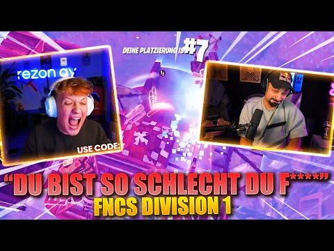 🤬😂REZON BEEF WITH HIS DUO MATE? | FNCS DIVISION 1
