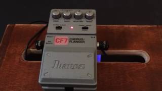 Video thumbnail for Ibanez CF7 Chorus Flanger Krazy by Rob Russell