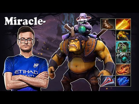 Miracle - Alchemist Safelane vs Gh Tiny | Dota 2 7.31d Gameplay