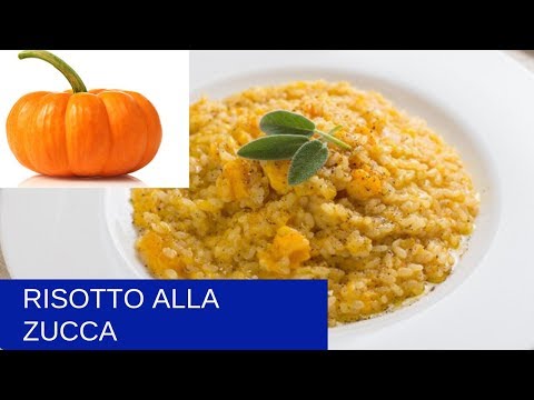 Risotto alla Zucca ,senza brodo vegetale e senza cipolla