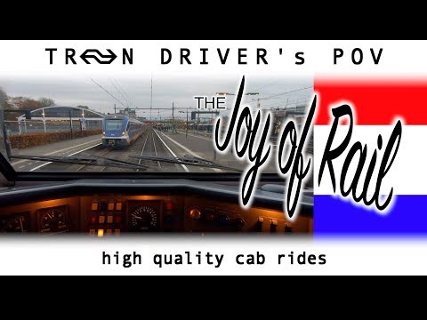 Enkhuizen - Hoorn TRAIN DRIVER'S POV VIRM 18nov 2019