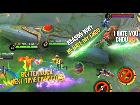 THE REASON WHY FRANCO HATE MY CHOU│CHOGGY│MLBB