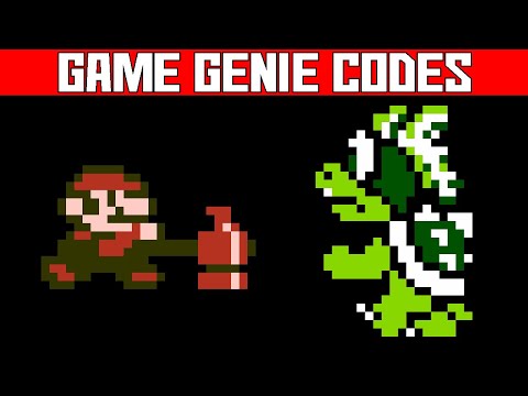 (The Legend Of Super Mario Rom Hack) Walk Through Walls - Game Genie Codes