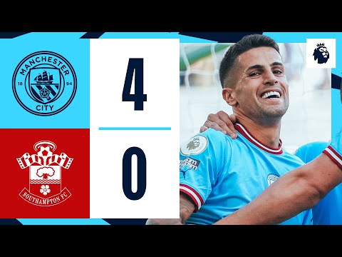 HIGHLIGHTS | CITY GO TOP, HAALAND SCORES AGAIN! | Manchester City 4-0 Southampton | Premier League