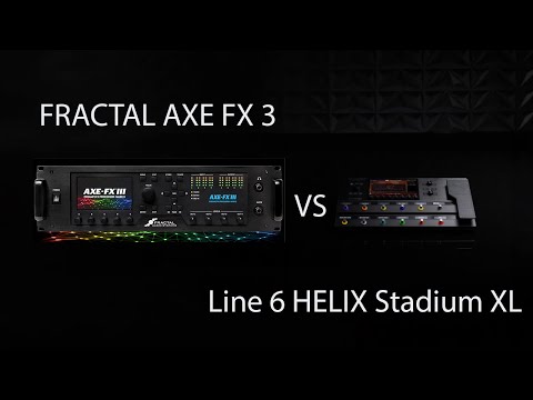 Line 6 Helix Stadium XL vs. Fractal AXE-FX III — Is the King Finally