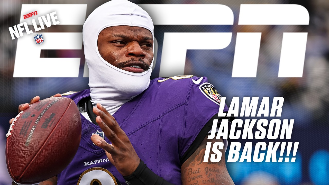 What NEEDS to happen for the Ravens to beat the Steelers + Lamar Jackson IS PLAYING 👀 | NFL Live