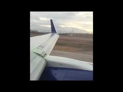 Delta 757-200 Takeoff from Salt Lake City - Nov '14