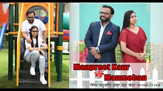Manpreet Kaur With Manmohan,Wedding Ceremony. Video By Singh Studio Banga 98768-77764
