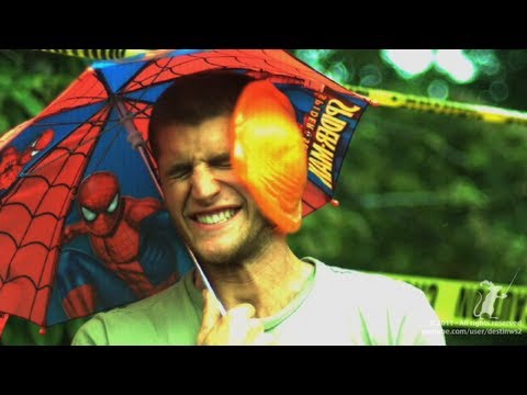 Water Balloon to the Face doesn't pop - Smarter Every Day