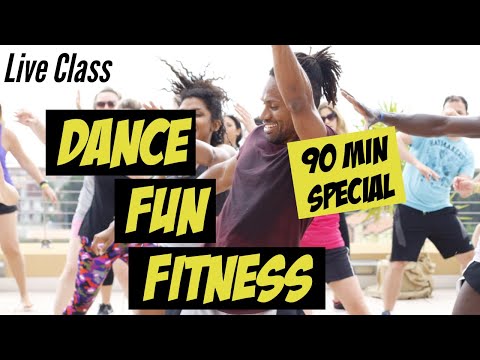 90  MIN LIVE CLASS - Thanksgiving Special - DanceFunFitness Workout