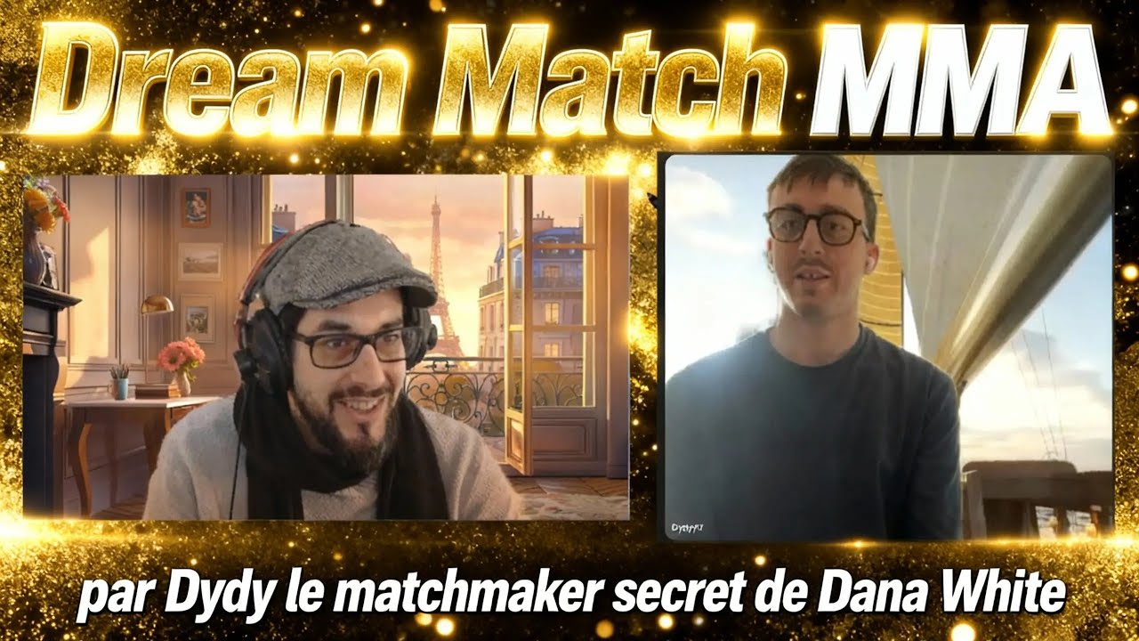 Dream Match MMA : la carte folle de Dydy (match-maker secret de Dana White 🤣)