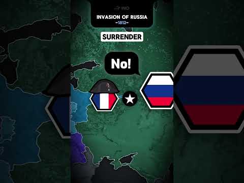 Napoleon's Invasion of Russia 🇫🇷🤜🇷🇺 #1812 #France #Napoleon #Russia #Winter #Moscow #map #history