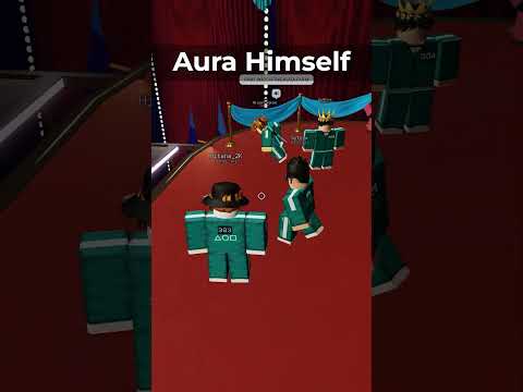 Casually aura farming on glass bridge is crazy #roblox #inkgame