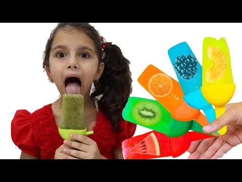 سوار تصنع ايسكريم الفواكة | sewar learn color with fruit ice cream - Kinderlieder und lernen Farben