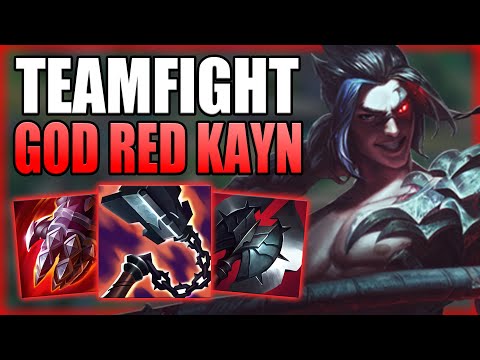 RED/RHAAST KAYN JUNGLE WINS TEAMFIGHTS BY HIMSELF EASY! - Best Build/Runes Guide - League of Legends