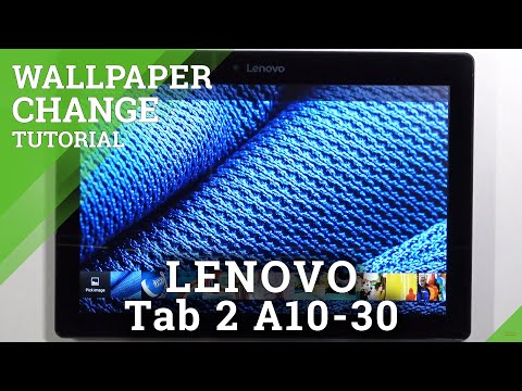 How to Change Wallpaper on LENOVO Tab 2 A10-30 – Personalize Home Screen Look