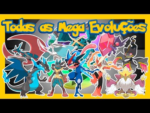 Pokémon XY & Z - All Mega Evolutions (1st to 6th Generation)