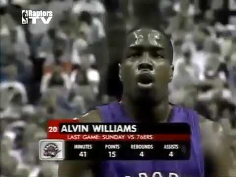 Philadelphia 76ers vs Toronto Raptors 2001 playoffs game 2